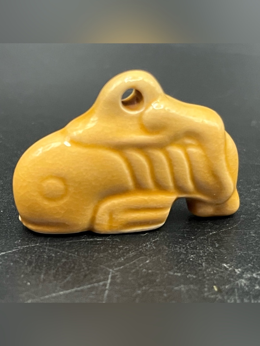 Retro Free Willy Ceramic Northwestern Whale Pendant